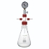 Woulff bottles with pressure gange 20.000ml, bottle-shape