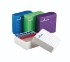 True North® Flatpack Freezer Boxes PP film,1.5/2ml, 81 place, white, 125x124x49mm, pack of 10