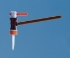 Burette stopcock, BISTABIL, amber glass Boro 5.3, straight stopcock, for burette capacity 50 ml, with PTFE plug