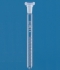 Graduated test tube 30 ml with PP-stopper, Borosilicate 3.3, white graduation, 19x220 mm